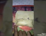 A picture of step 4 of Fish roll.
