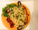 Foto del paso 14 de la receta: Mis fussiles al fierrito en salsa de mejillones