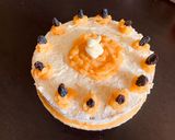 A picture of step 22 of Puran Cake or Puran Poli Cake.