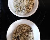 Foto del paso 4 de la receta Arroz meloso con verduras y algas con semillas de sésamo