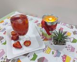 A picture of step 4 of Refreshing strawberry lemonade in this summer season.