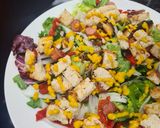 Foto del paso 9 de la receta: 82. Ensalada templada de frankfurt y pan tostado