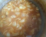 A picture of step 1 of 3 Spice Lauki Gosht.
