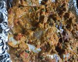 A picture of step 2 of Cinnamon rice and grill chicken.