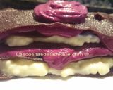 Foto del paso 3 de la receta Lasaña de chocolate con arroz con leche y crema de arándanos (pasta fresca)