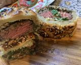 Une image de l'étape 7 de Asperge fête 🥳 Pâques 🐣 façon bœuf 🥩 Wellington🌿.