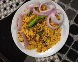 A picture of step 4 of Peanut lemon rice.