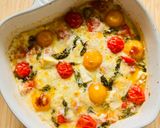 A picture of step 3 of Cheese appetizer with tomatoes and sausage.