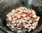 Foto del paso 2 de la receta: Verdinas con pulpo y calamar 🦑 en olla de cocción lenta (crockpot)