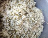 عکس مرحله 2 از دستور سبزی پلو به روش ساده🌱🌾🍚