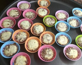 Foto del paso 15 de la receta: Torta marmolada y muffins especial para cumpleaños