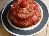 Pastel salado de espinacas y bacalao