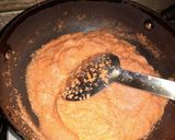 A picture of step 5 of Banana kesari.