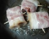 Foto del paso 3 de la receta 103. Dátiles con beicon y queso