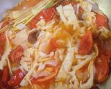 Hình bước làm 3 của món Canh chua đầu cá nheo nấu măng