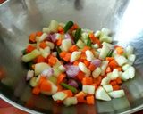 Foto langkah ke 3 dari resep Acar Mentah Timun Wortel.