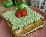 Foto langkah ke 9 dari resep Matcha Shibuya Toast.