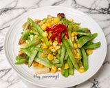 Foto langkah ke 5 dari resep Tumis Labu Siam Jagung Manis.