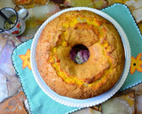 Foto del paso 6 de la receta: Budín marmolado de mandarina y banana💜