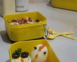 صورة لخطوة 3 من وصفة لانش بوكس lunch box المدرسة