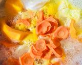 Foto del paso 2 de la receta: SOPA CREMA DE 🎃ZAPALLO 🎃🥕ZANAHORIA🥕 Y REPOLLO 🎊🥕🎃😋🤩🎃🥕🎉