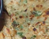 A picture of step 1 of Pudina paratha.