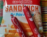 Hình bước làm 1 của món Bánh mì sandwich kẹp xúc xích trứng
