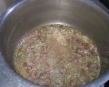 A picture of step 2 of Sindhi biryani.
