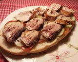 Foto del paso 11 de la receta: Súper bocata de solomillo de bonito, alas aromas de sales aromáticas