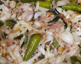 பச்சை மிளகாய் தக்காளி தொக்கு(green chilli tomato thokku recipe in tamil) ரெசிபி ஸ்டேப் 1 புகைப்படம்