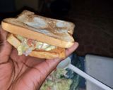 A picture of step 8 of Avacado sandwich 🥪.