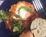 A picture of step 6 of Shakshuka.