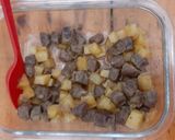 Foto langkah ke 7 dari resep Tumis hati sapi kentang.