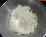 A picture of step 1 of Sukhdi Gud Papdi.