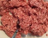 A picture of step 2 of M n Ms! Mushrooms and meatballs!.