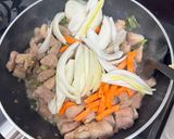 A picture of step 7 of Soy sauce stir-fry (Galbi Style).