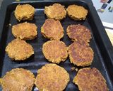 Foto del paso 5 de la receta: Hamburguesa de lentejas con sobra de guiso de lentejas