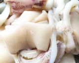 Gambar langkah 2 resipi Sambal Sotong Bersantan.