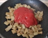 Foto del passaggio 3 della ricetta Calzone ripieno di coste indiavolate