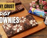 Foto langkah ke 9 dari resep Brownies Panggang Kopi Shiny Crust /fudgy brownies shiny crust.