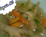 Foto langkah ke 6 dari resep Sop ceker + baso.