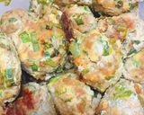 A picture of step 6 of Asian style turkey meatballs.