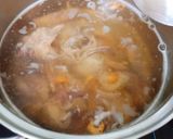 Hình bước làm 4 của món Soup tôm bong bóng cá