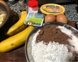 Hình bước làm 1 của món Bánh Chuối Sô-cô-la Nướng - Chocolate Banana Cake