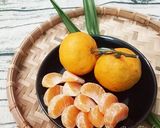 Hình bước làm 1 của món Quýt chưng đường phèn