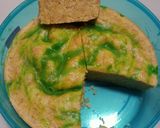 Foto langkah ke 8 dari resep Bolu Pisang Kukus 1 telur no mixer (Lembut).
