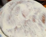 A picture of step 6 of Raspberry Tres Leches Cake.