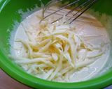 Sós pite brokkolival borsóval és cheddarral recept fázis 5 fotója