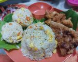 Foto langkah ke 4 dari resep 116. Nasi kepal Korea (Jumeokbap) ala me.