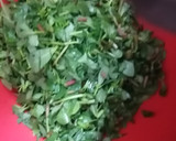 Foto del paso 3 de la receta: Sopa de fideo y estrella acompañada de verdolagas